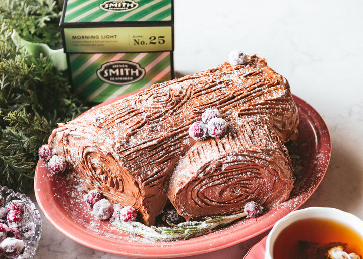 Morning Light Yule Log