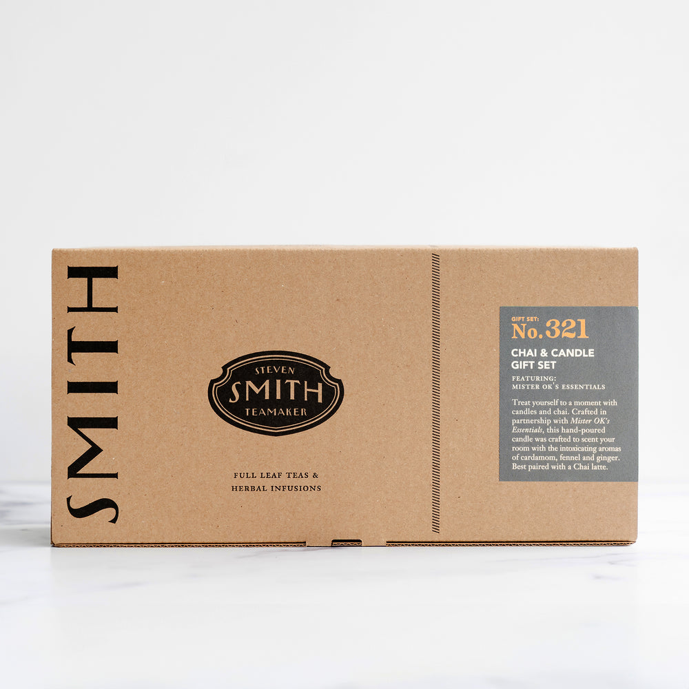 Brown box with Smith logo shield and a grey label.