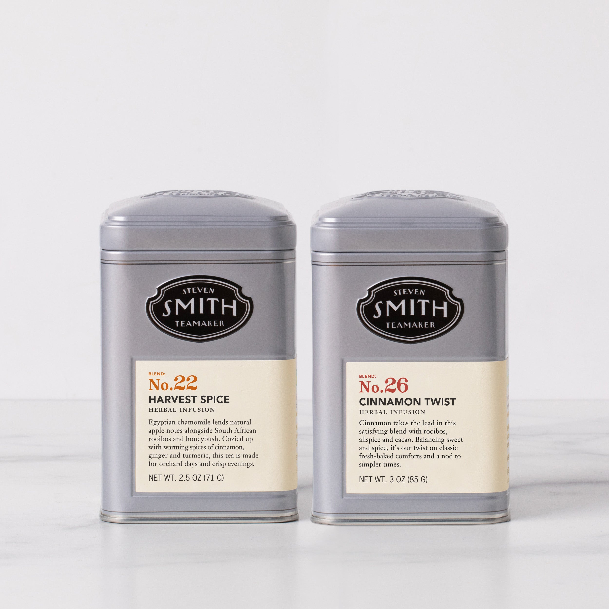 Harvest Spice & Cinnamon Twist Loose Tin Duo