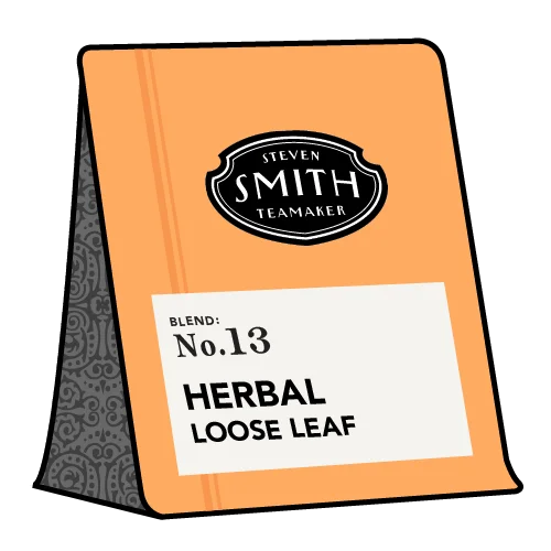 Herbal tea loose leaf packaging