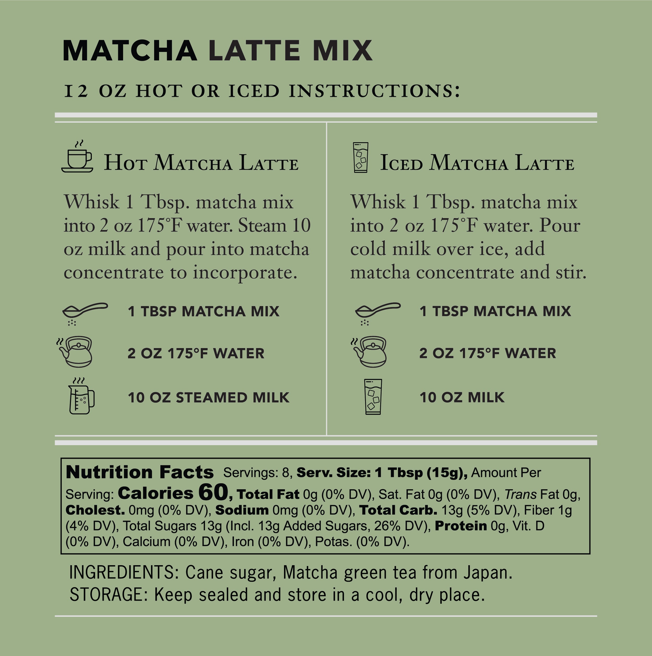 Matcha Latte Mix – Smith Teamaker