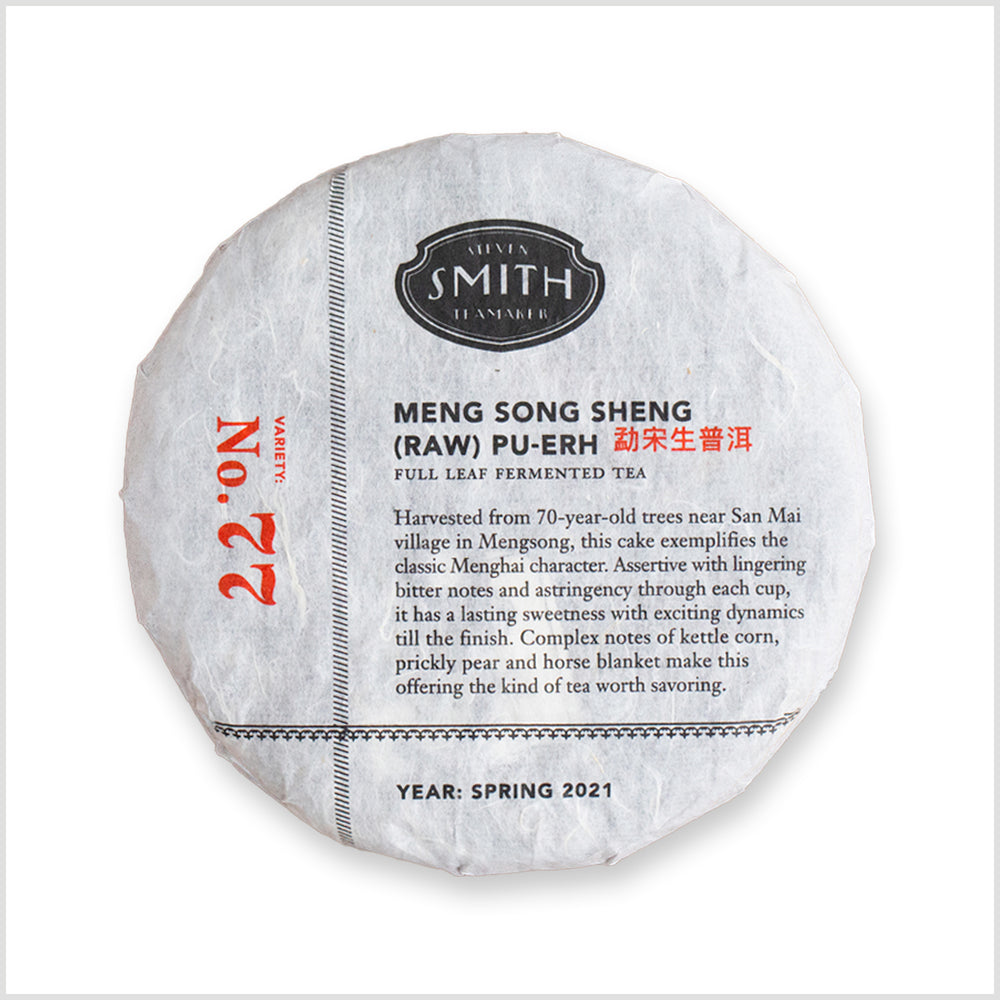 Meng Song Sheng (Raw) Pu-erh Cake