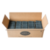 Cardboard box filled with 100 sachets of Black Lavender tea.