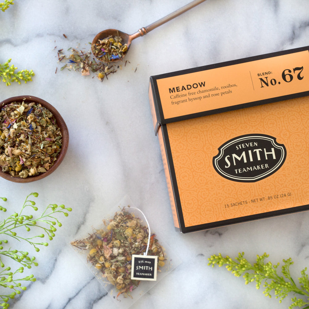 Meadow Tea Straining Smith Tea - Meadow, Caffeine-Free Herbal Infusion – Smith Teamaker